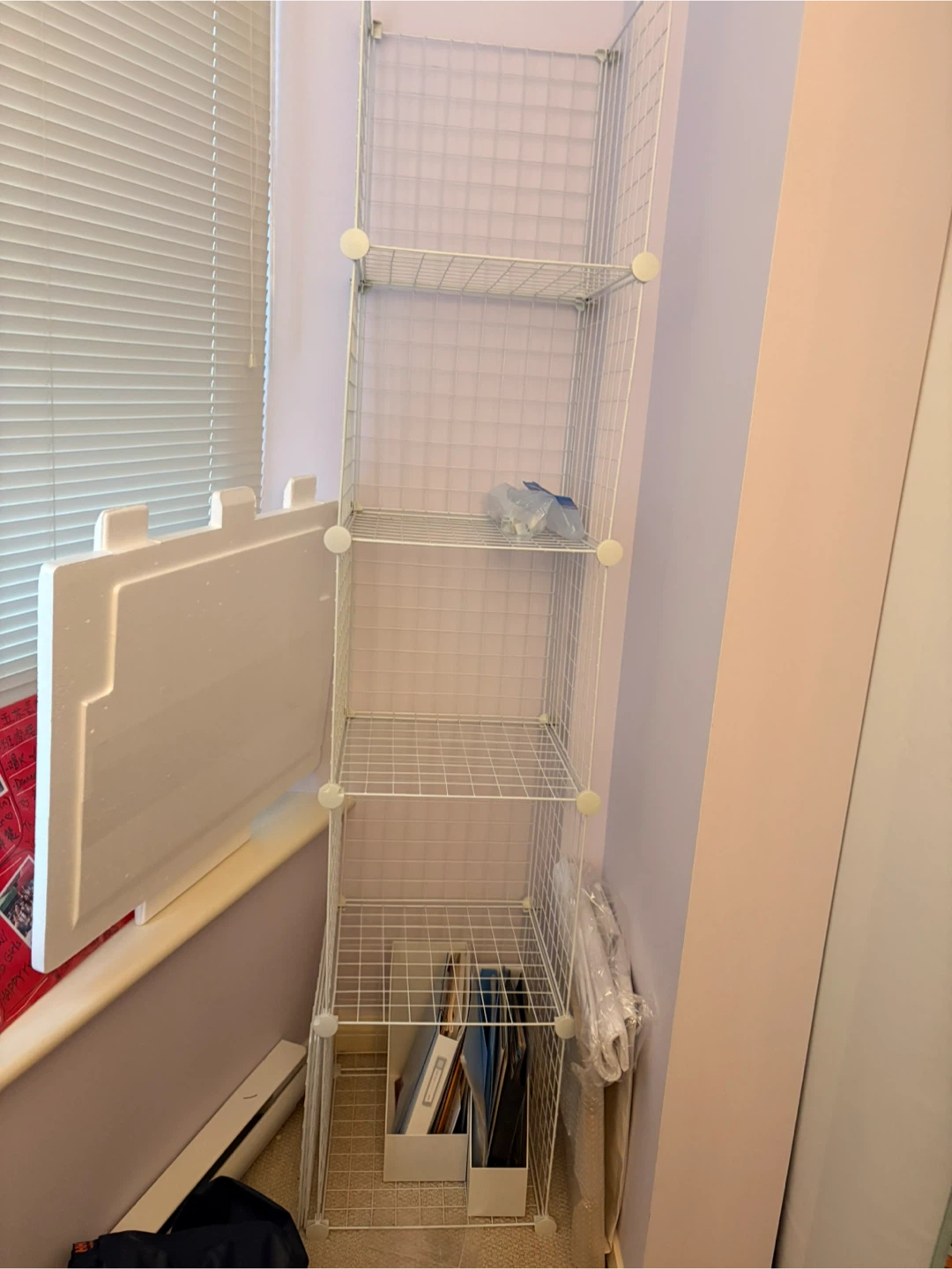Wire Cube Shelf