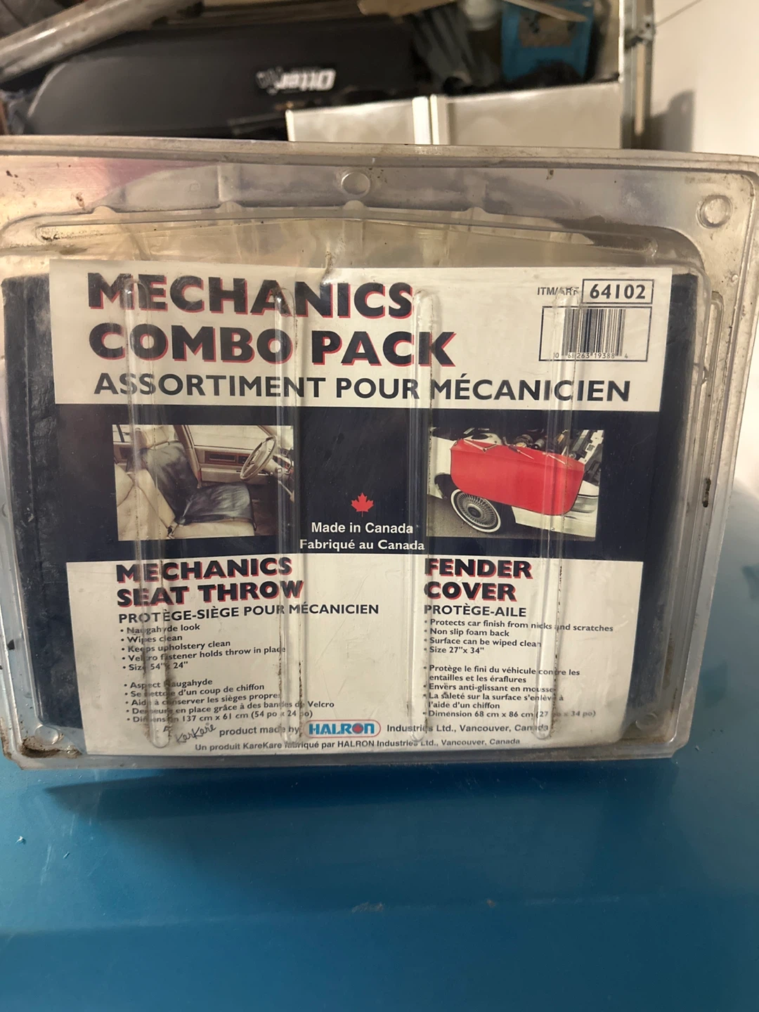 Mechanics Combo Pack - Seat Throw & Fender Cover - photo 2