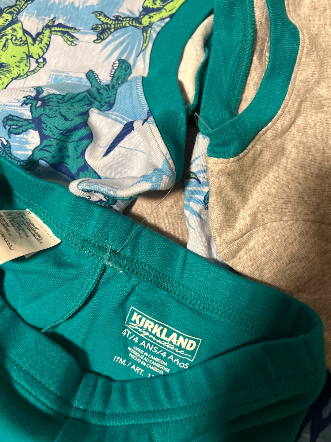 Kirkland Kids Dinosaur Pajama Set - Size 4T - photo 3