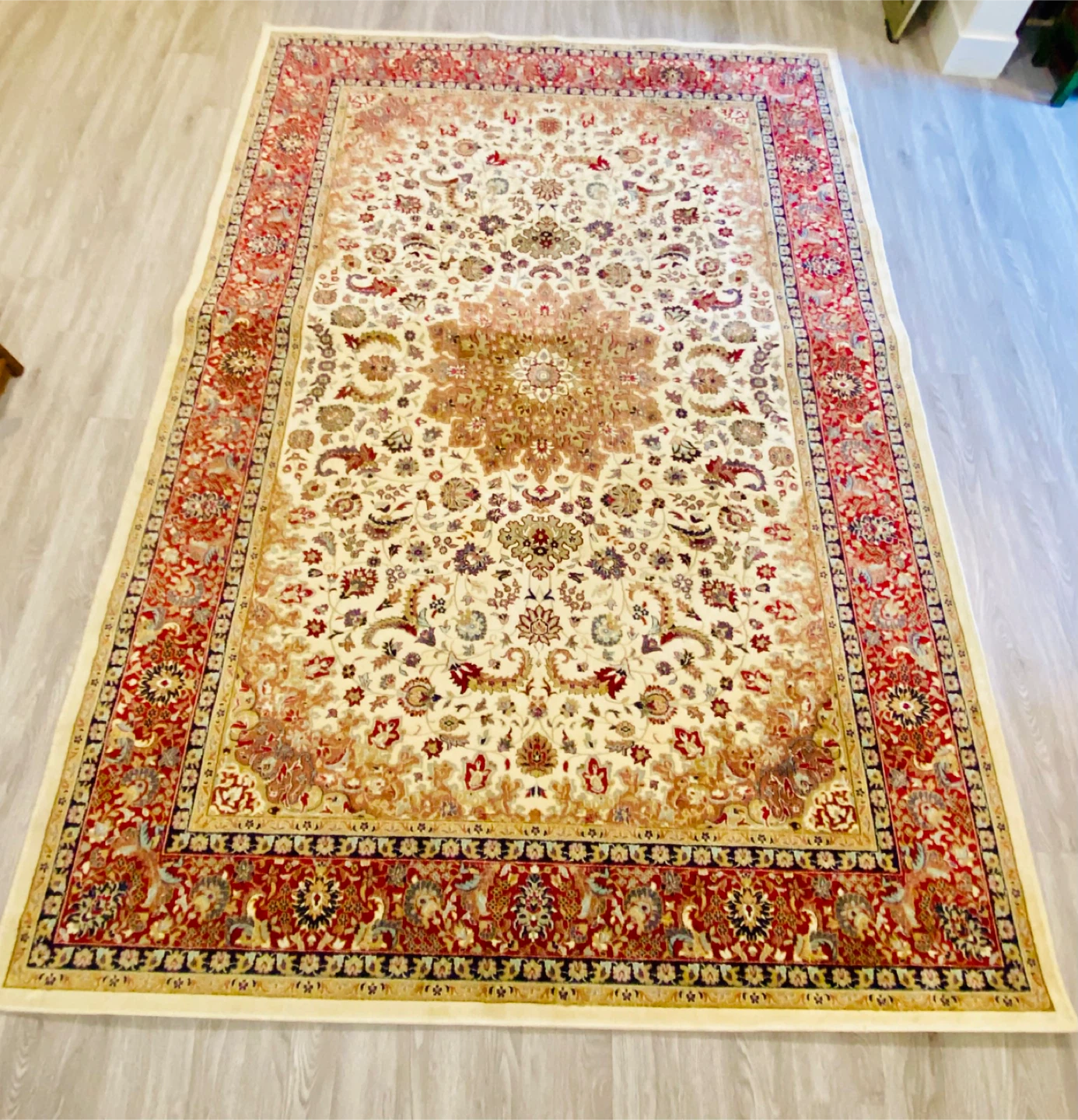 BEAUTIFUL BEGIUM RUG - $150 (PORT MOODY) - photo 2