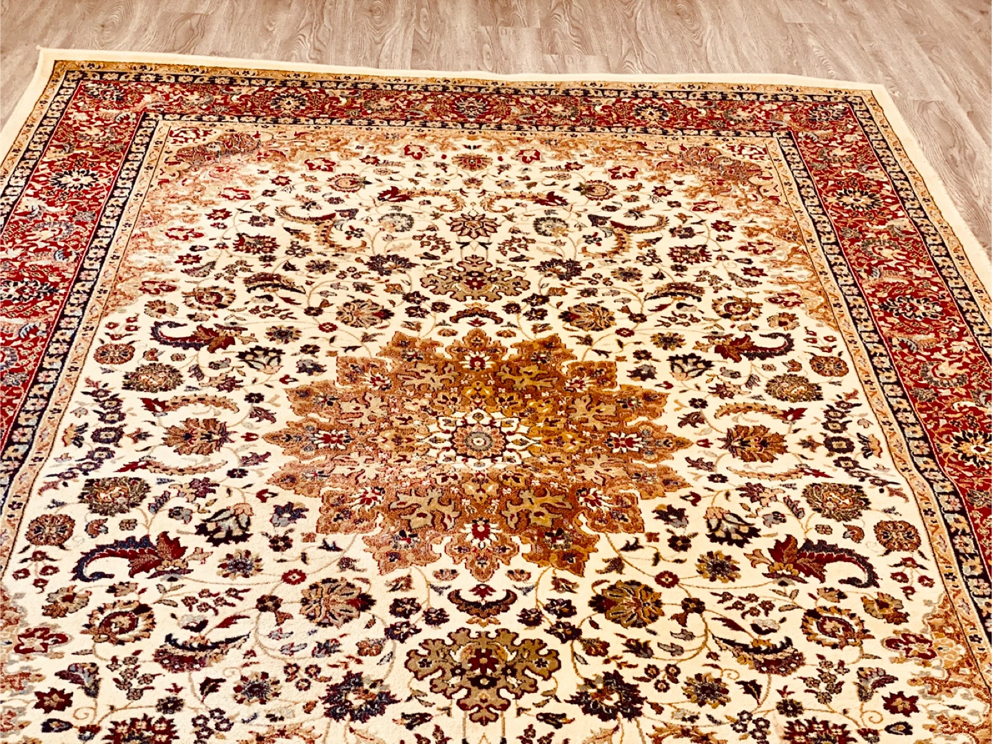 BEAUTIFUL BEGIUM RUG - $150 (PORT MOODY) - photo 3