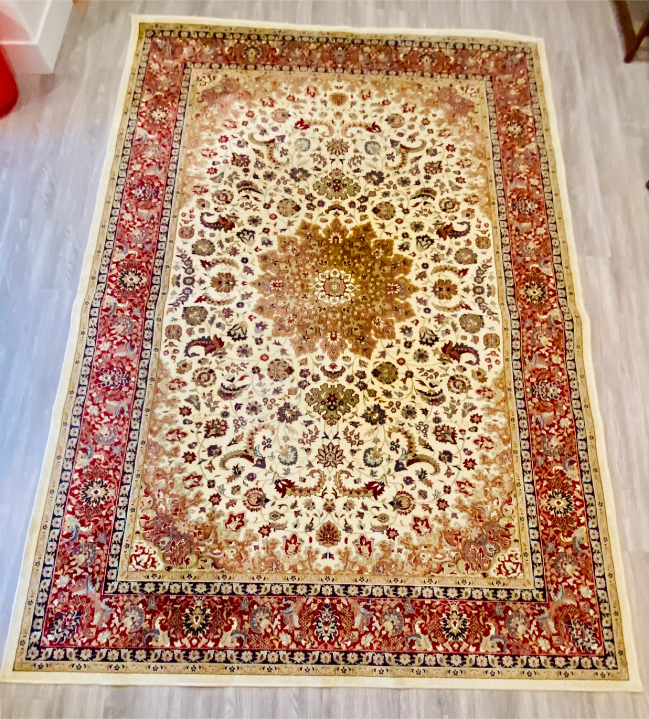 BEAUTIFUL BEGIUM RUG - $150 (PORT MOODY)