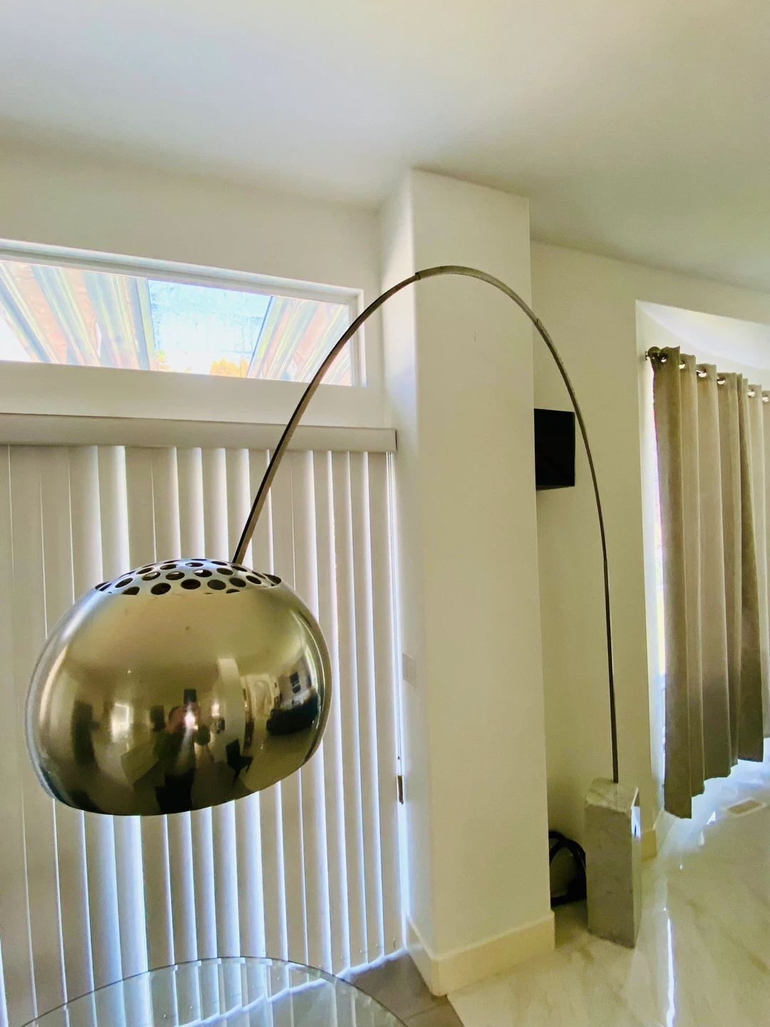 GENUINE VINTAGE FLOS ARCO FLOOR LAMP - $1,400 (PORT MOODY) - photo 2