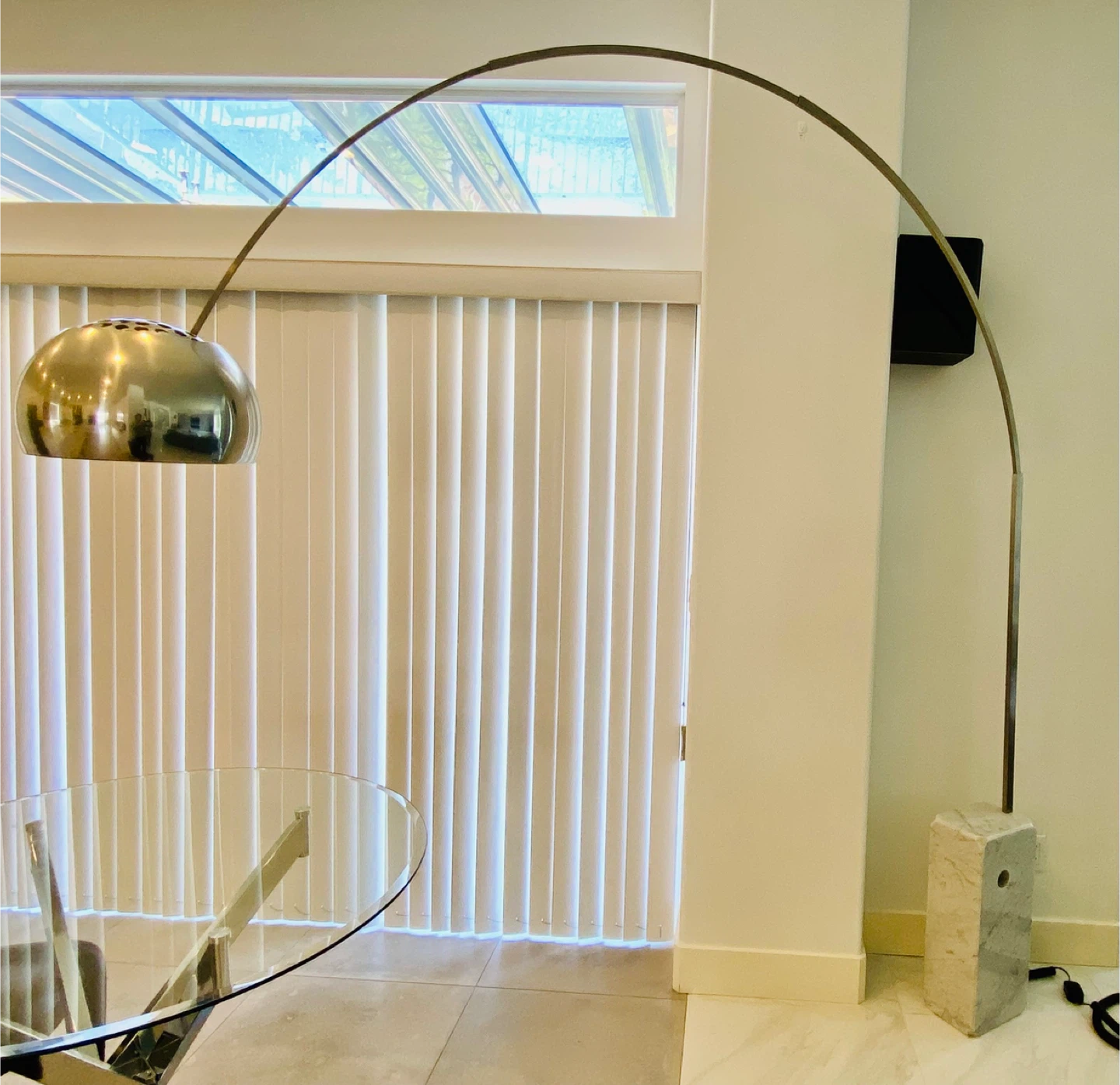 GENUINE VINTAGE FLOS ARCO FLOOR LAMP - $1,400 (PORT MOODY)