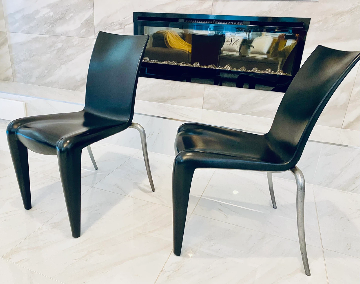 GENUINE PHILIPPE STARCK DINING CHAIRS - photo 3
