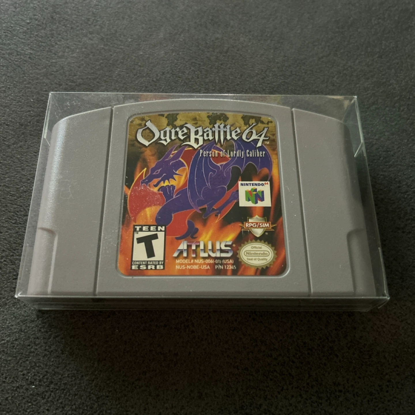 Ogre Battle 64 Nintendo Game