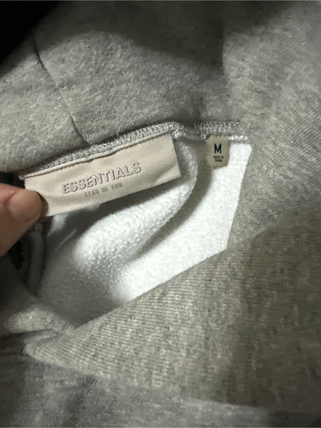 Essentials Fear of God Hoodie - Size M - photo 3