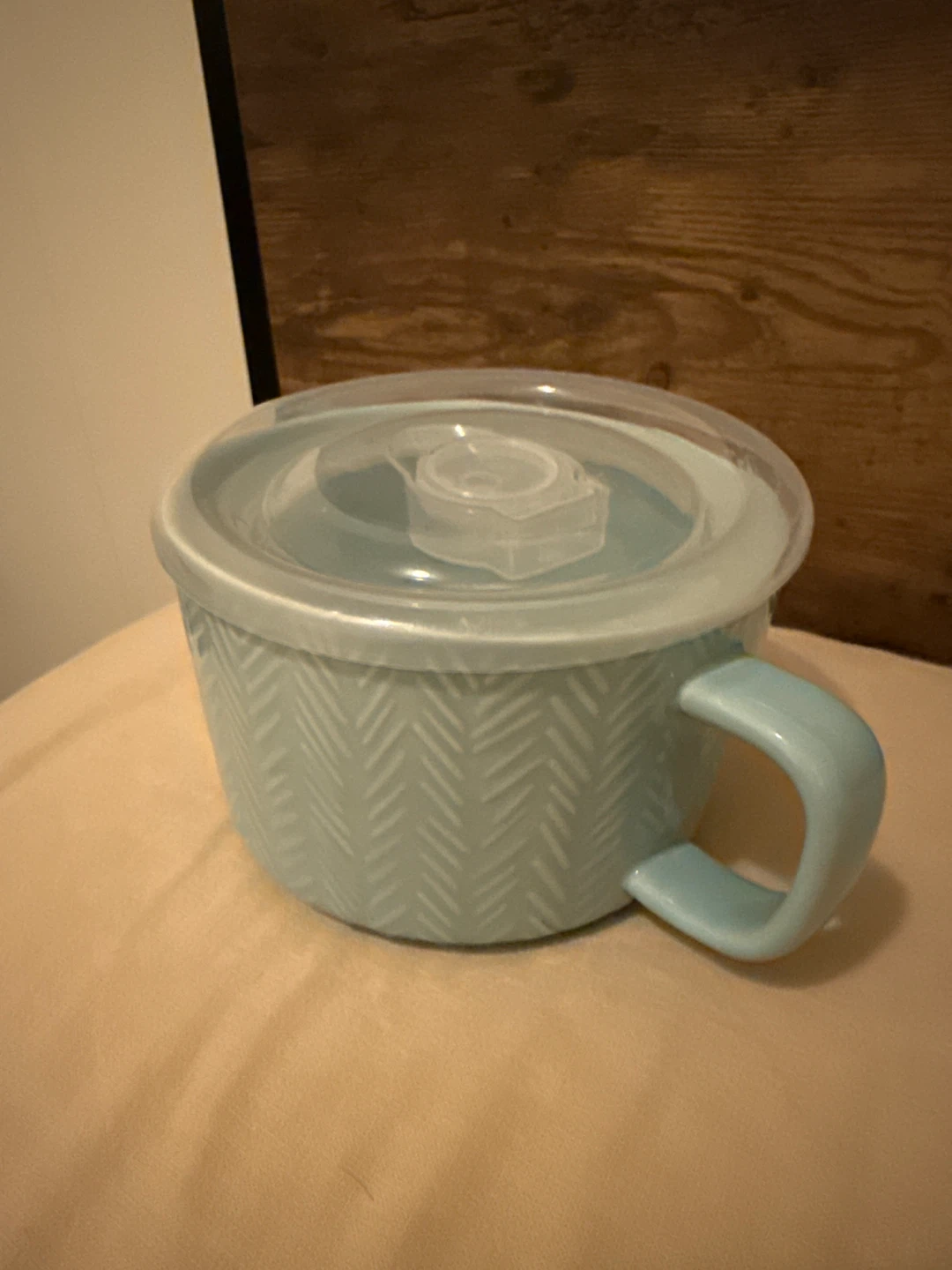 Threshold Soup Mug with Lid - Light Blue
