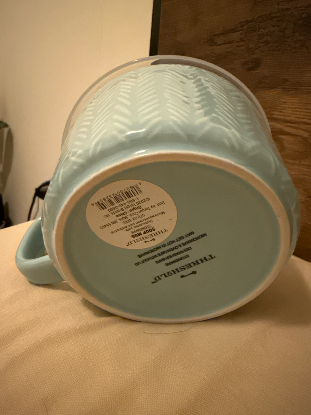 Threshold Soup Mug with Lid - Light Blue - photo 2