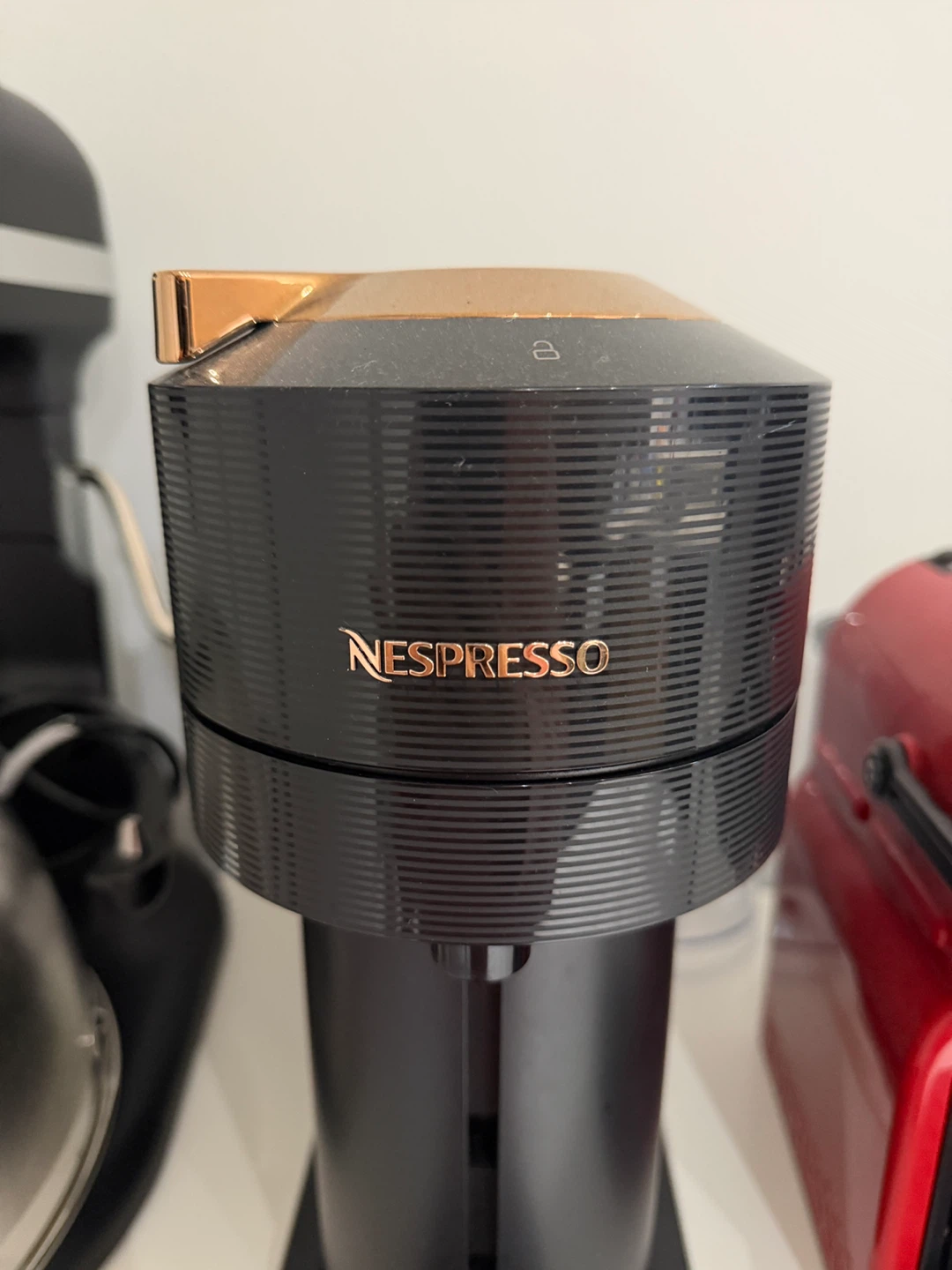 Nespresso Vertuo Next Coffee Machine - Black & Rose Gold - photo 2