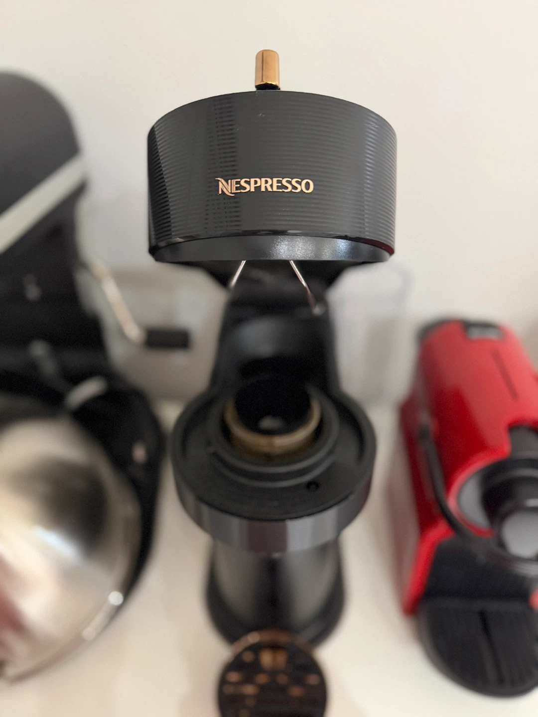 Nespresso Vertuo Next Coffee Machine - Black & Rose Gold - photo 3