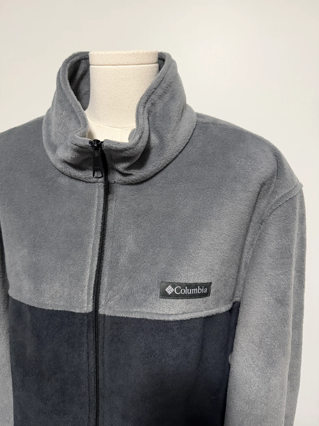 Columbia Fleece Jacket Men’s - Grey & Black - photo 2