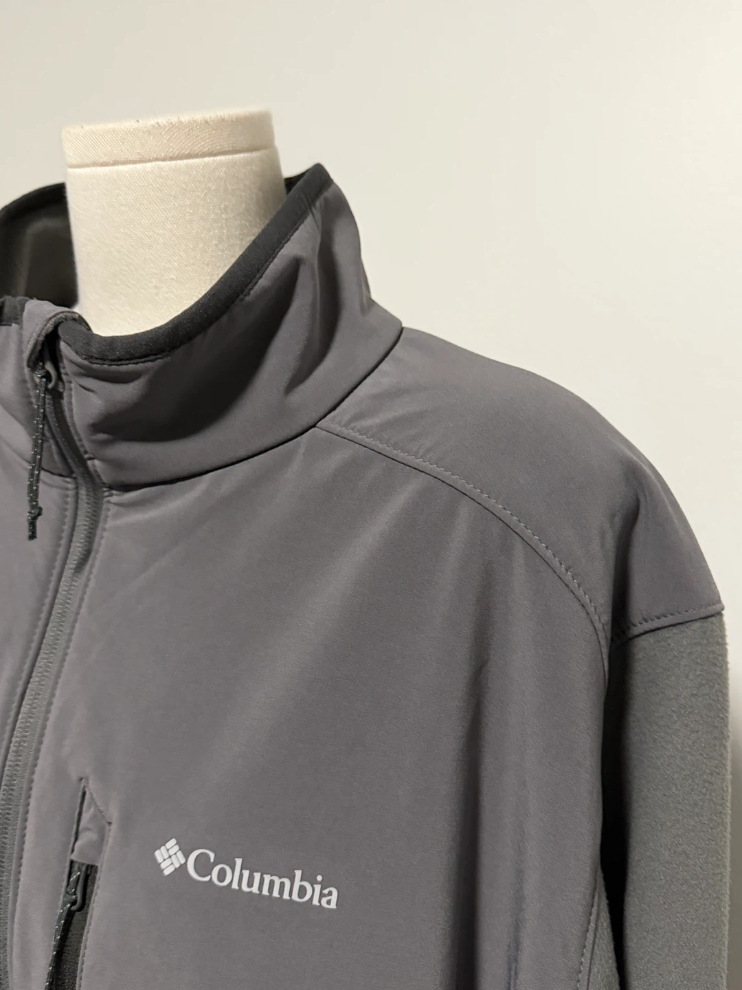 Columbia Omni-Heat Grey Fleece Jacket - photo 4
