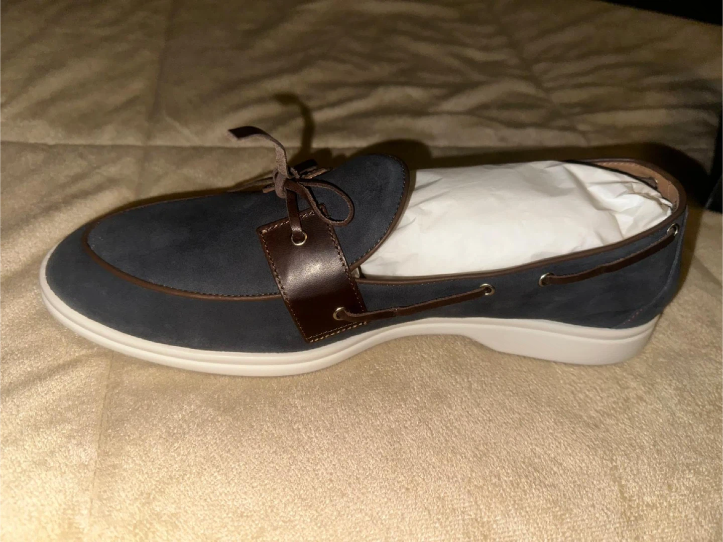 MEN'S BLACK TEXTURED SUEDE BARCA