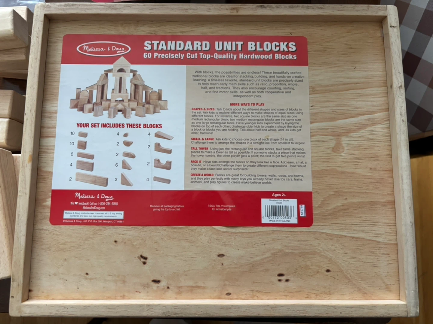 Melissa & Doug Standard Unit Blocks - 60 Pieces - photo 2