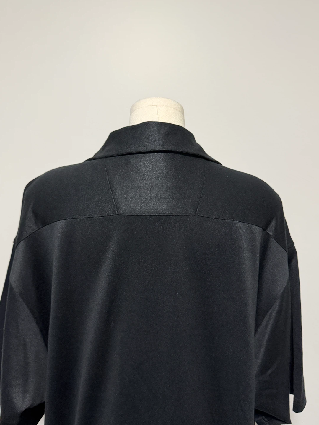 Black Short Sleeve Button-Up Shirt Men’s - photo 5