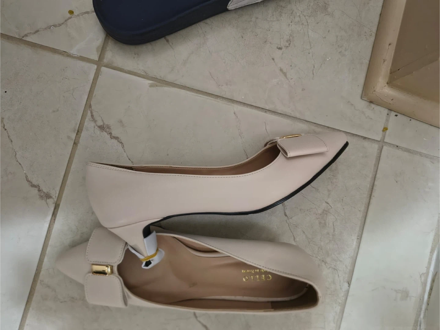 CELLO Heels - Size 7 - Light Beige - photo 2