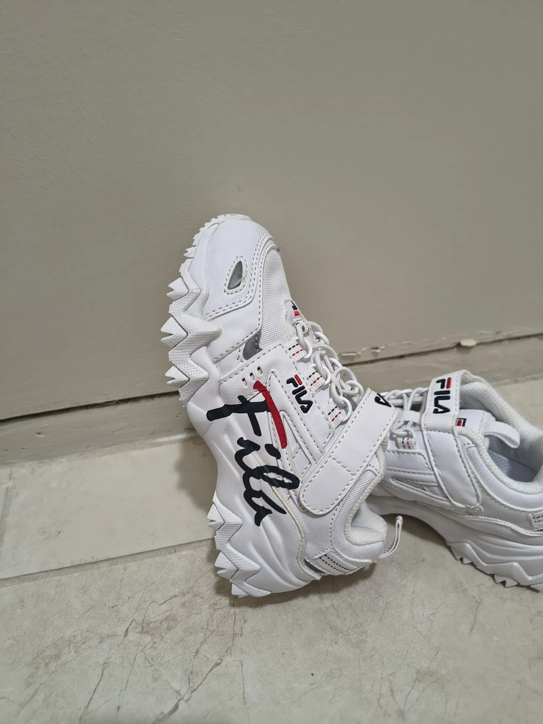 Fila White Kids Sneakers - photo 3