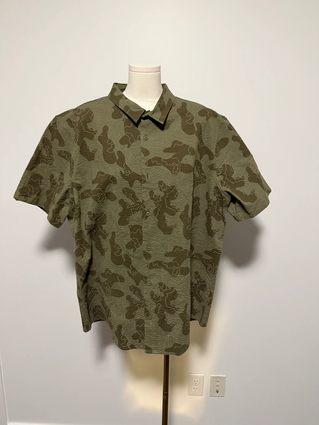 BP. Camo Button-Up Men’s Shirt