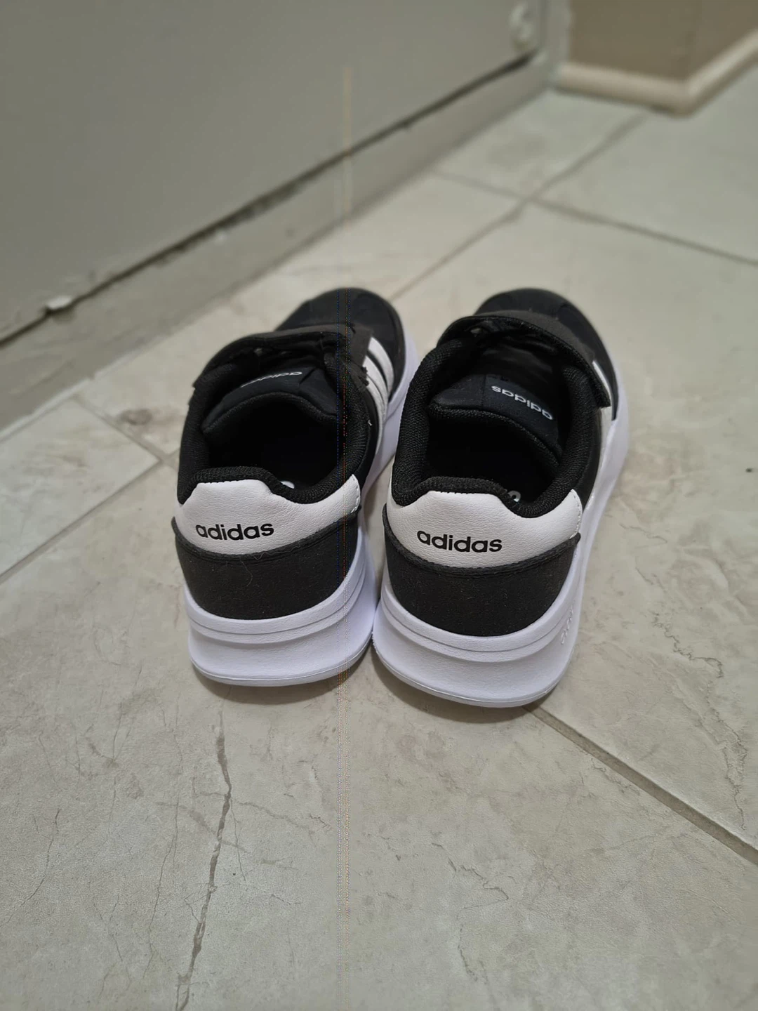 Adidas Breaknet Kids Sneakers - Black & White - photo 2
