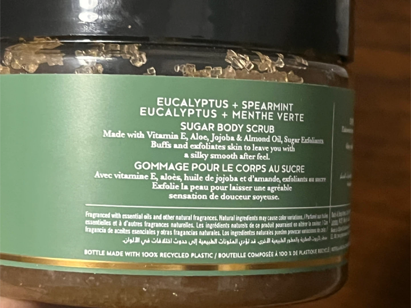 NEW Bath & Body Works Eucalyptus Spearmint Sugar Body Scrub - photo 3