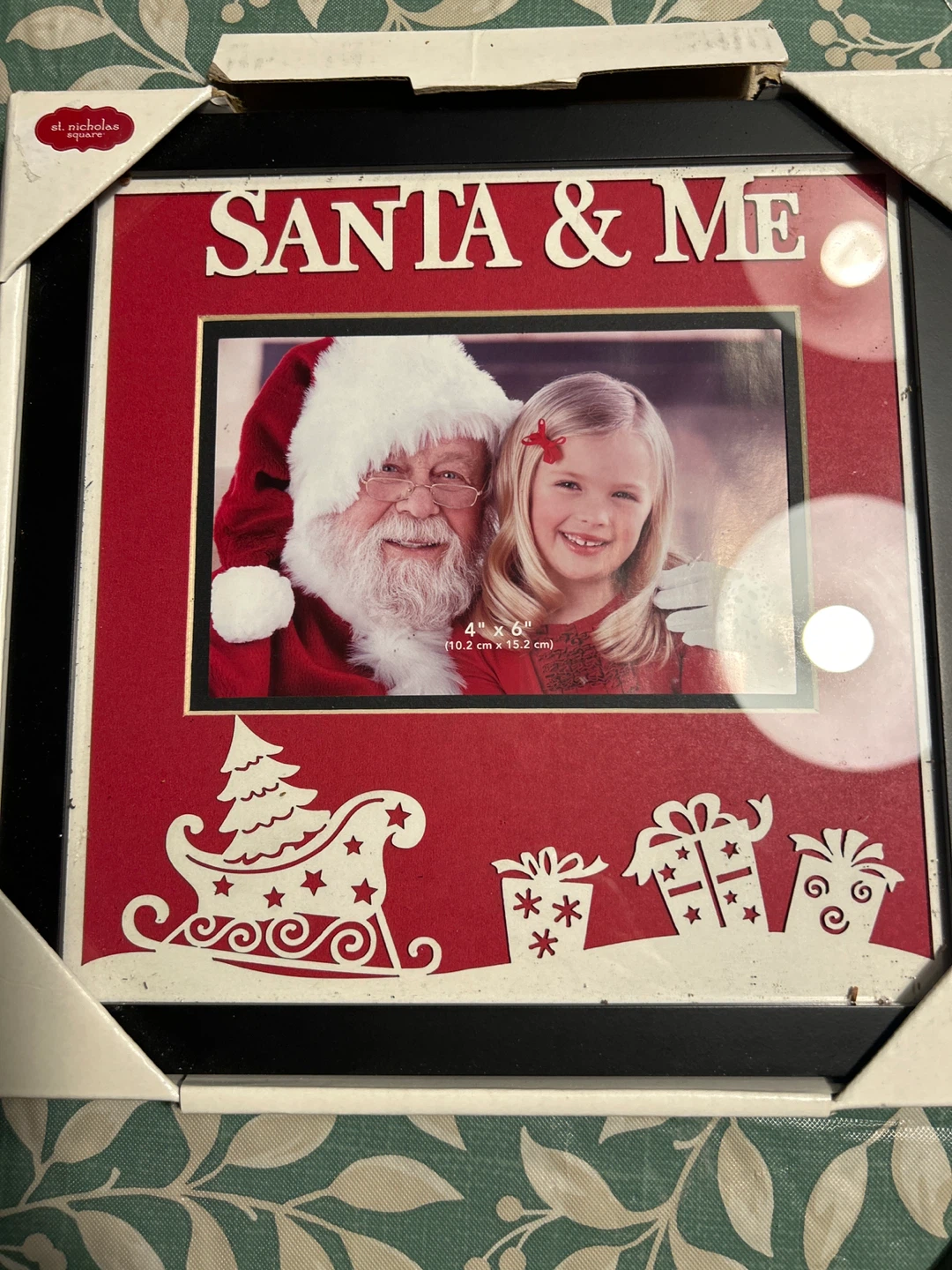 st. nicholas square Santa & Me Frame 4"x6" - photo 2