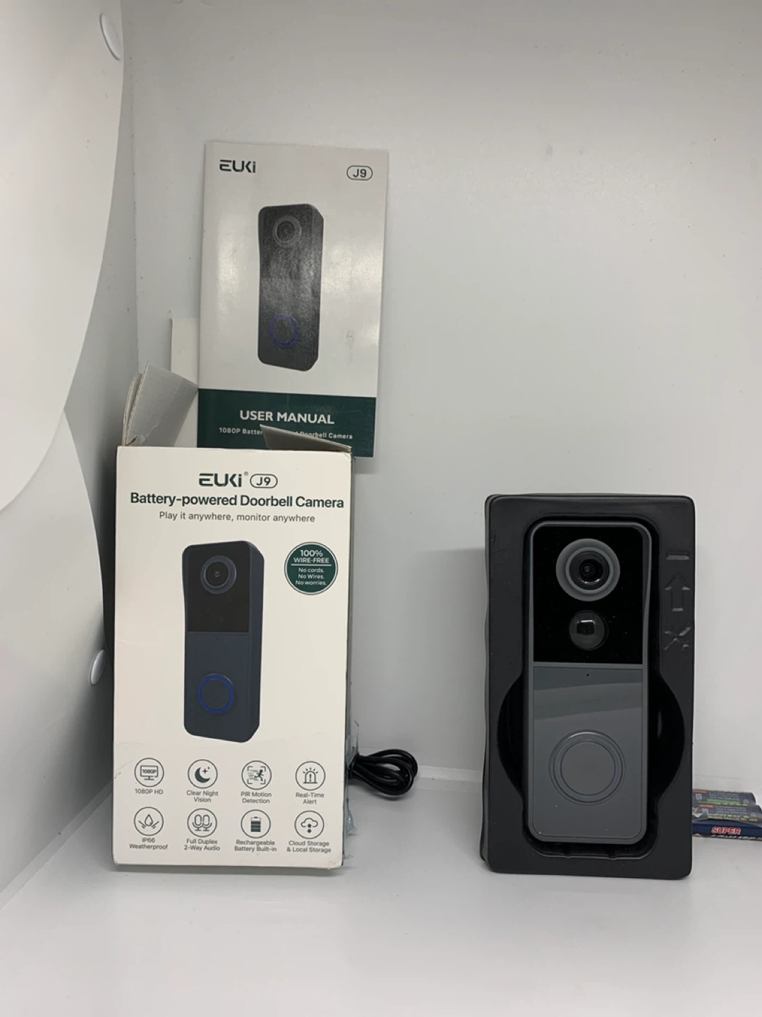 New Euki J9 Battery Doorbell Camera
