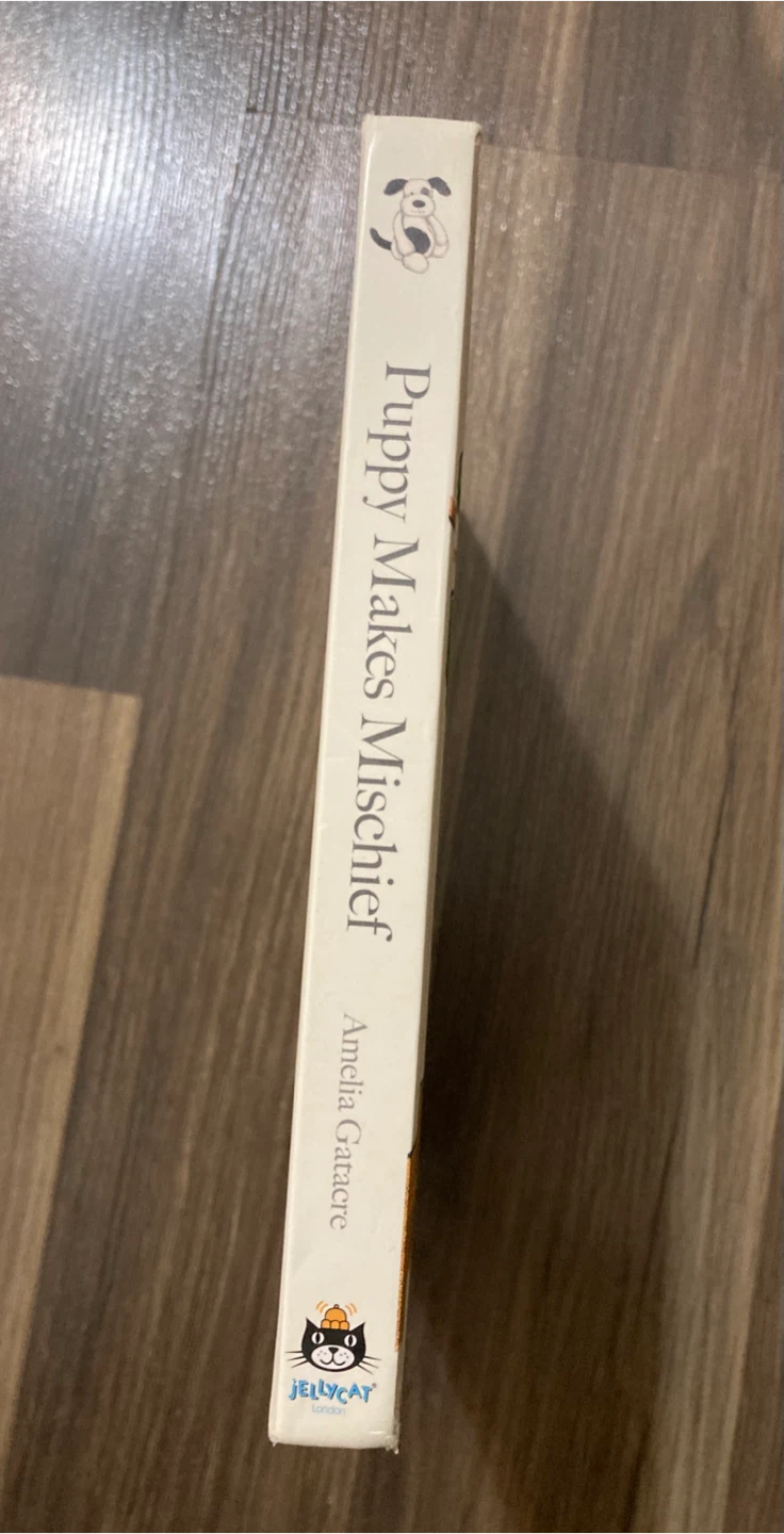 Puppy Makes Mischief Jellycat board book - photo 4