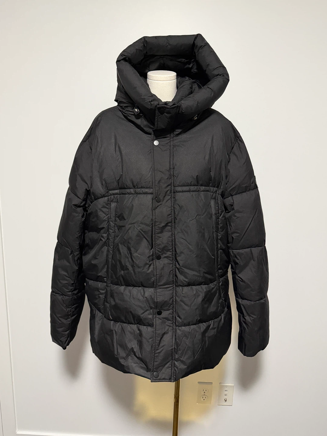 Ponit Zero Black Epic Puffer Men’s Jacket