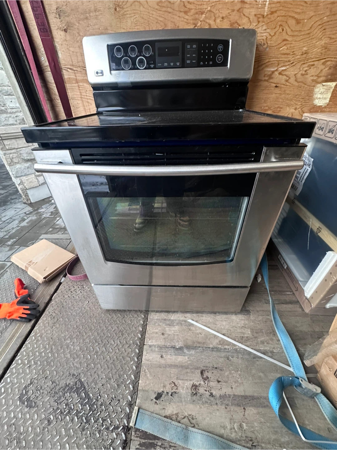 LG Stainless Steel Electric Range