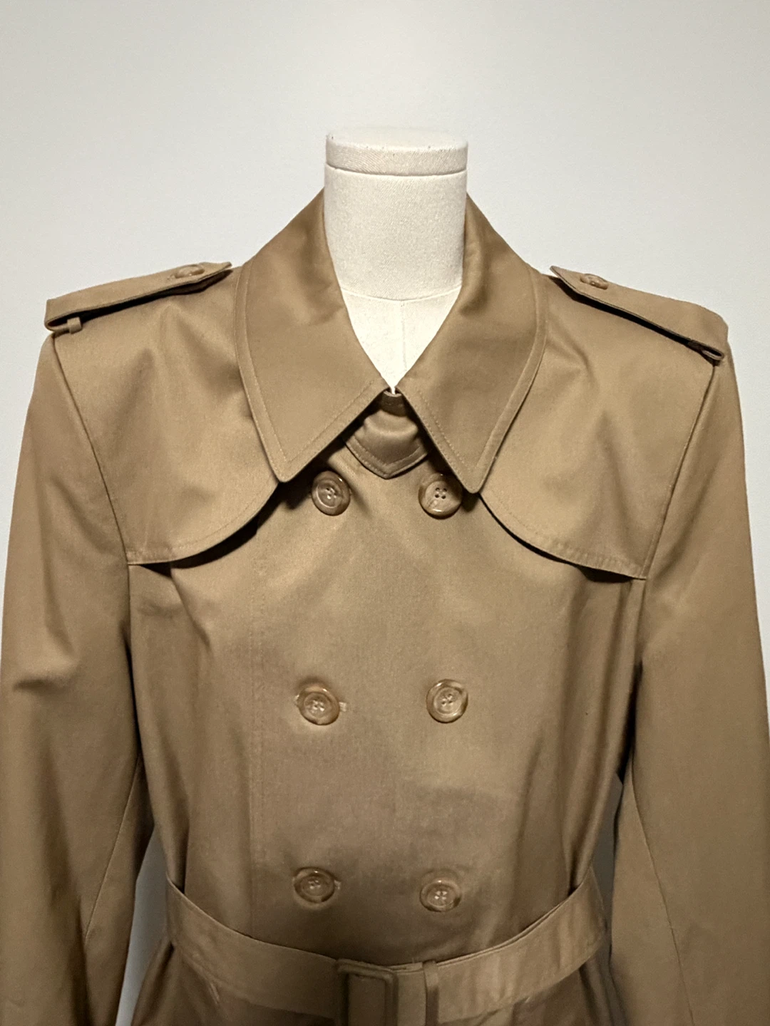 Men’s Beige Trench Coat - photo 3