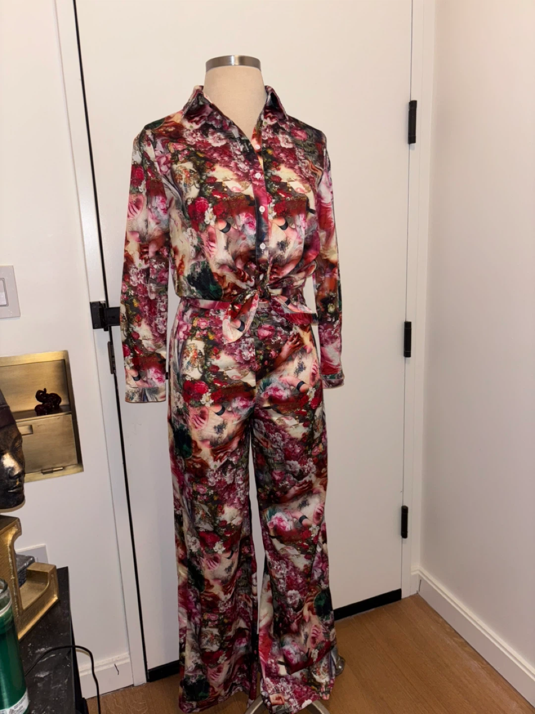 Floral Print Two-Piece Set