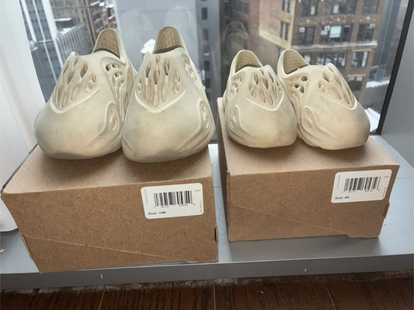 Adidas Yeezy Foam Runner Sand Size 10K & 6K - photo 5