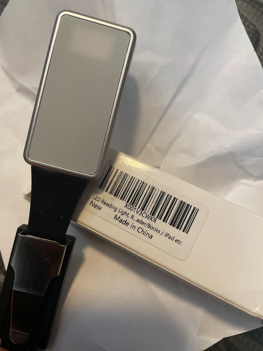 New Rechargeable E-Book LED Light - photo 2