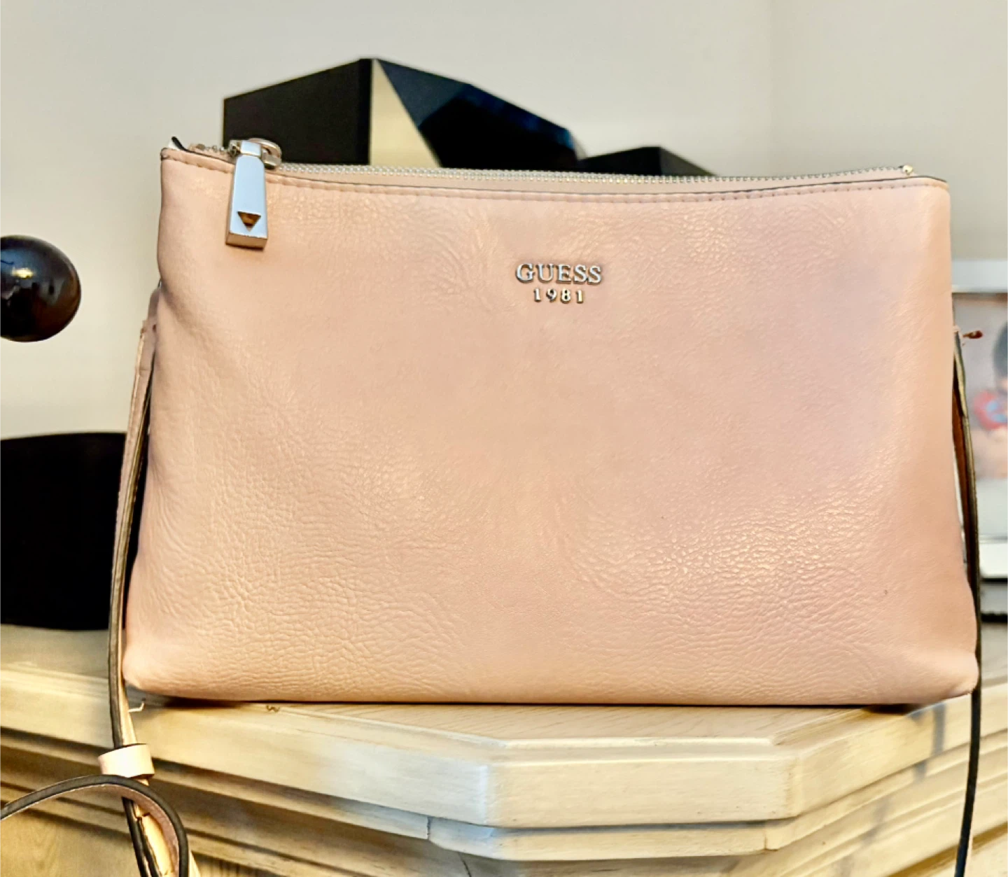 Guess Pink Crossbody Bag