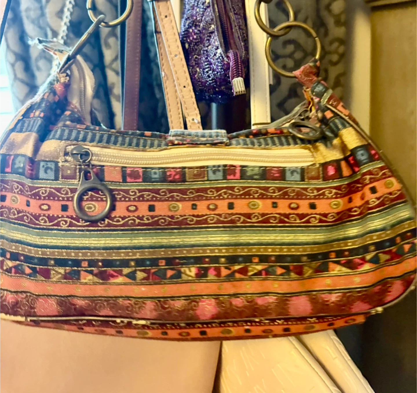 Vintage Style Shoulder Bag - photo 2