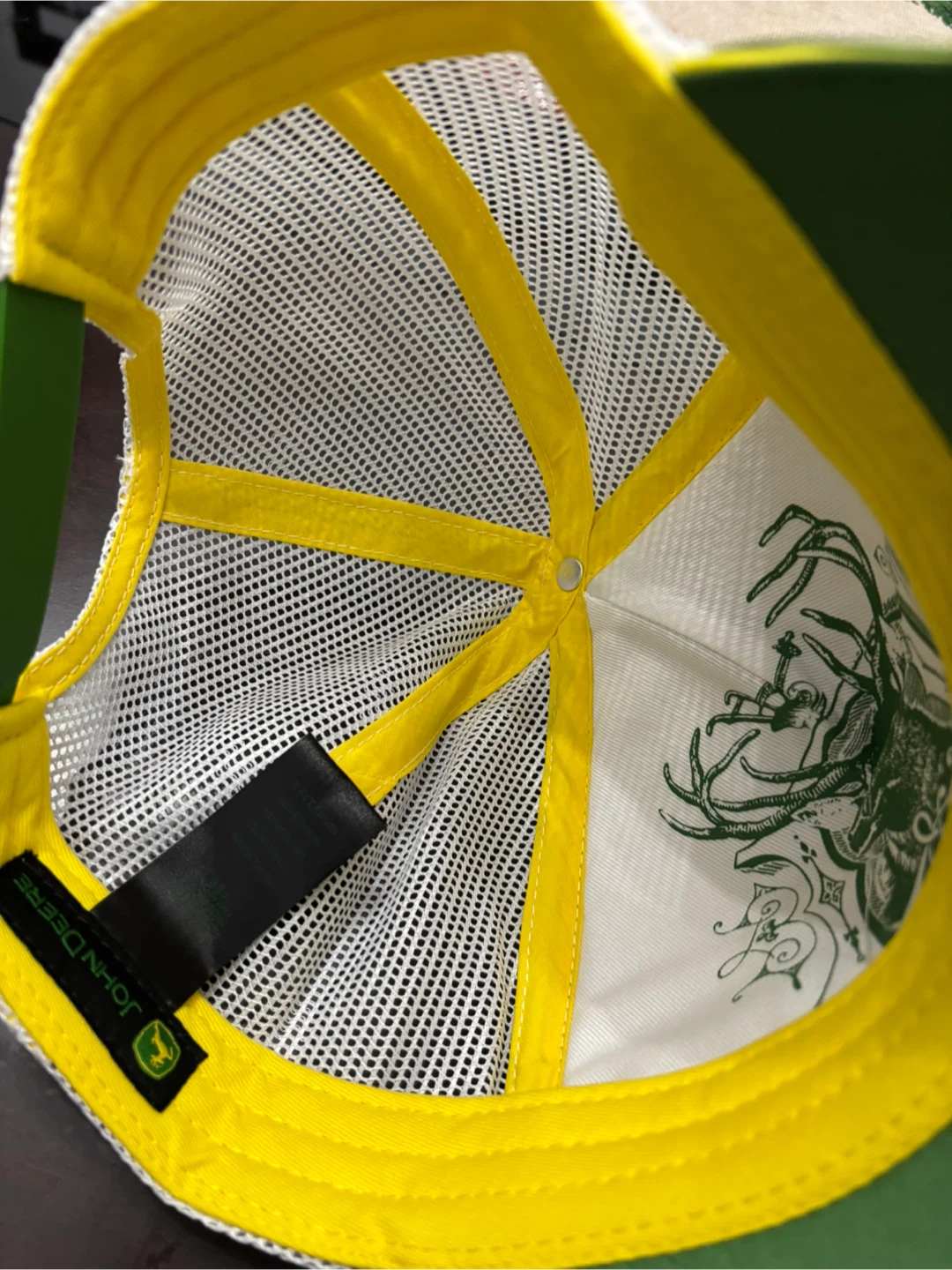 John Deere Green & Yellow Trucker Hat - photo 4