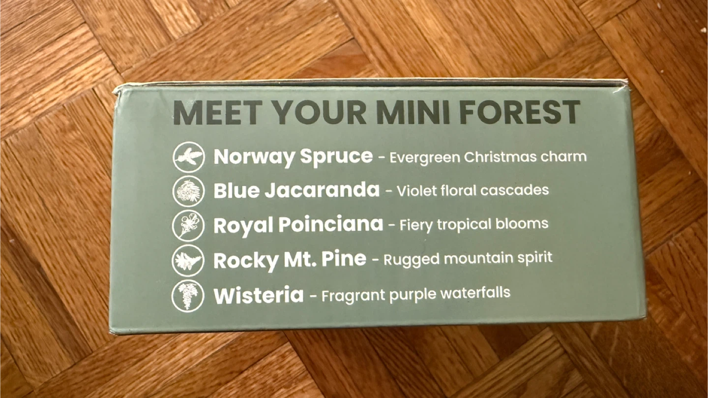 Plantme 5 Mini Forest Bonsai Kit - New - photo 3