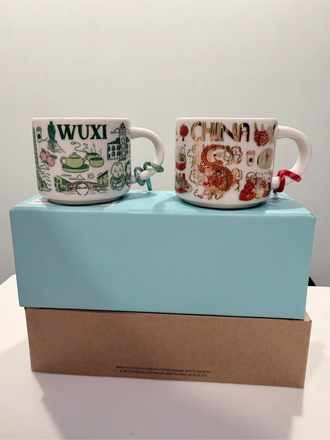 Starbucks Been There Series China & Wuxi Expresso Mugs