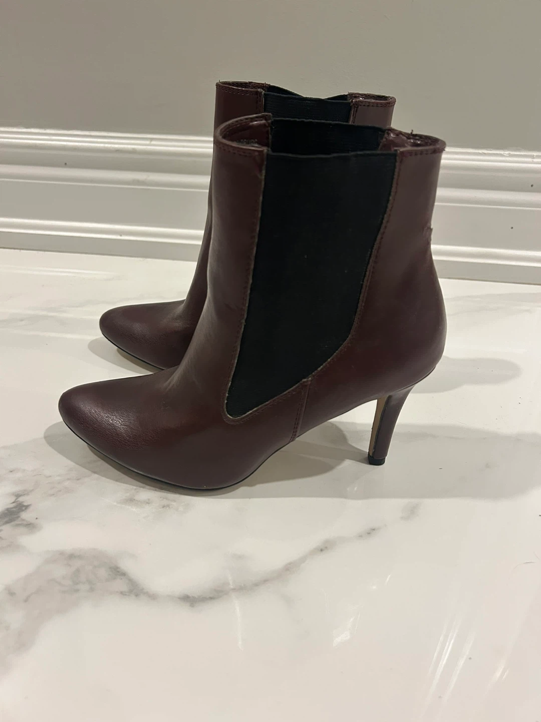 Expression Brown Ankle Boots -Size 7
