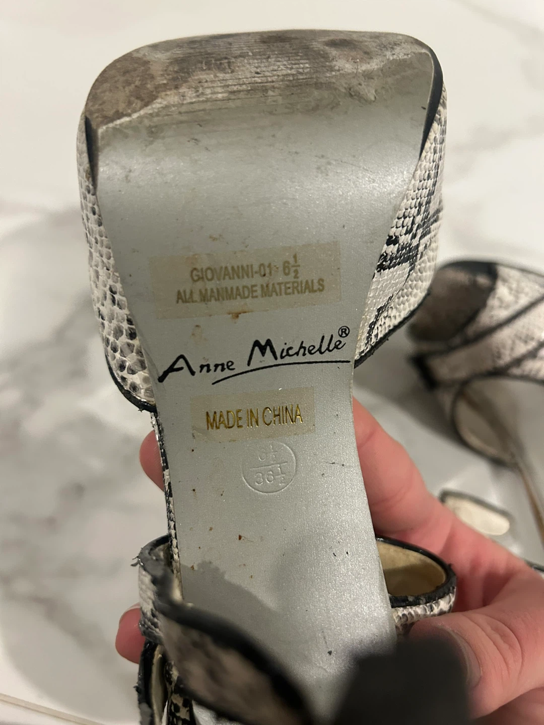 Anne Michelle Heels Size 6 1/2 - photo 4