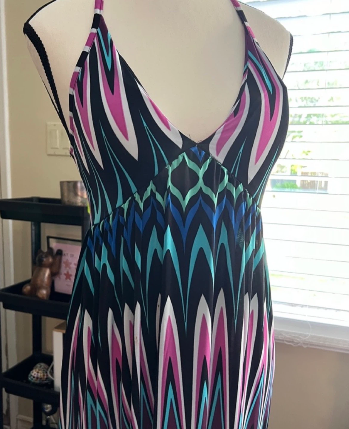 Patterned Halter Sundress - photo 5