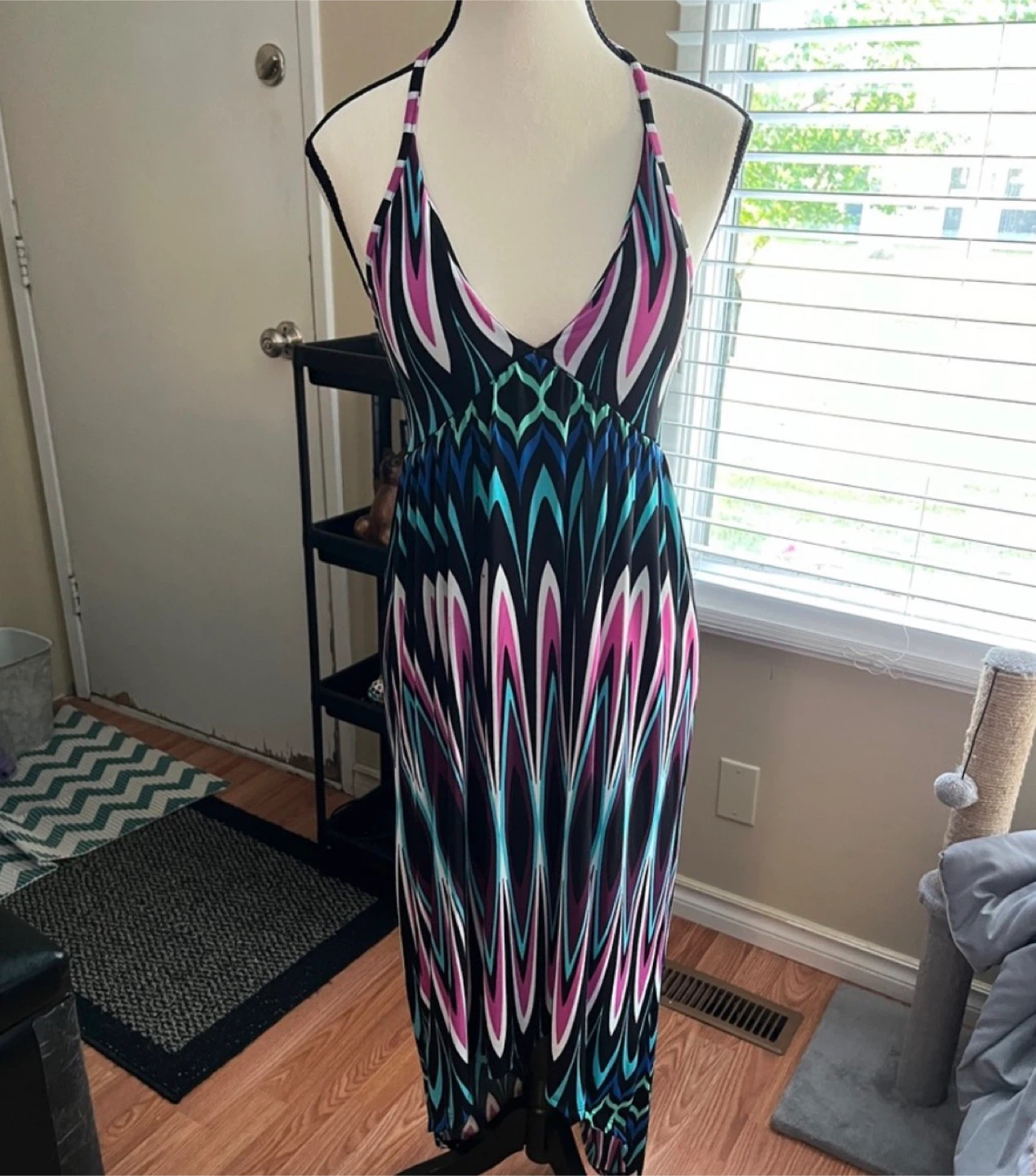 Patterned Halter Sundress - photo 2