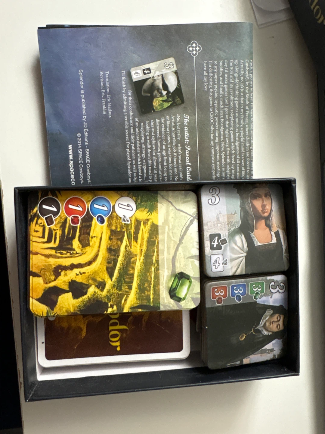 Splendor Board Game travel size - photo 3
