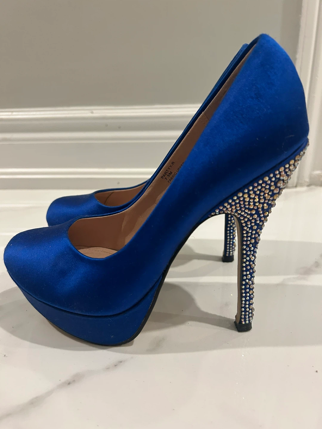 Steve Madden Blue Heels - Size 7.5 - photo 2