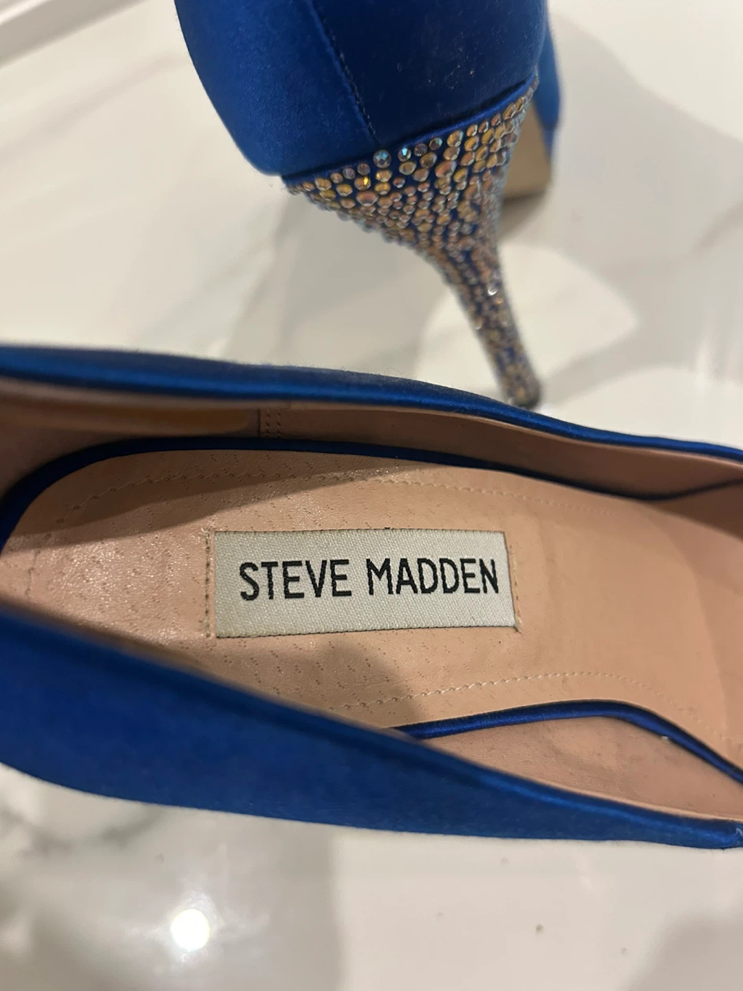 Steve Madden Blue Heels - Size 7.5 - photo 4