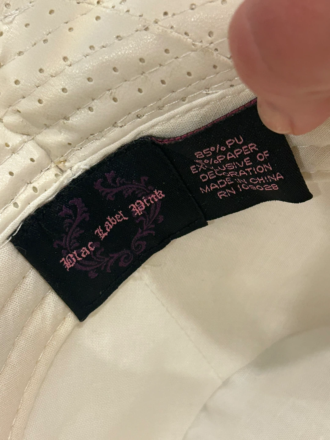 Mac Label Pink Cream Hat - photo 4