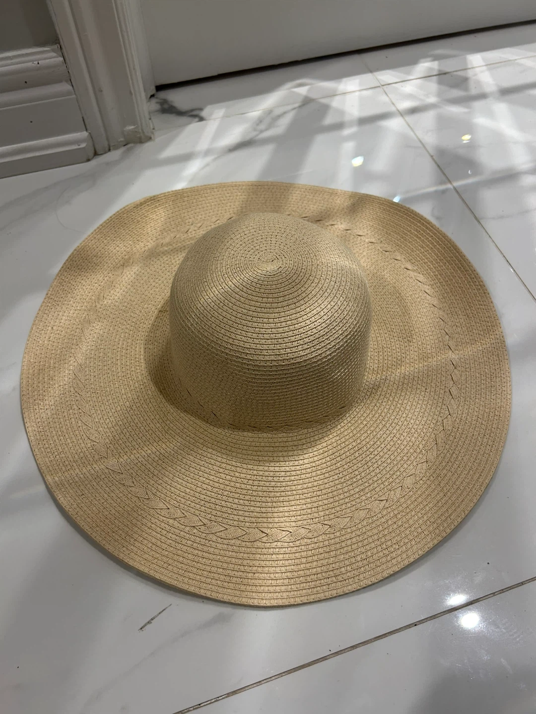 Paper Straw Hat - One Size