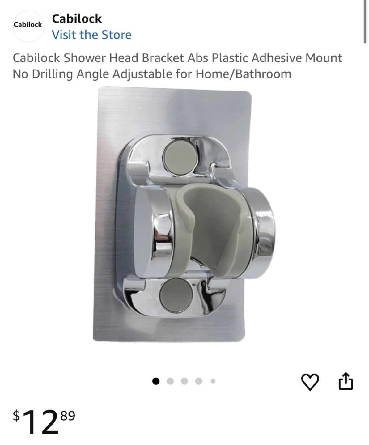 Cabilock Shower Head Bracket - New! - photo 2