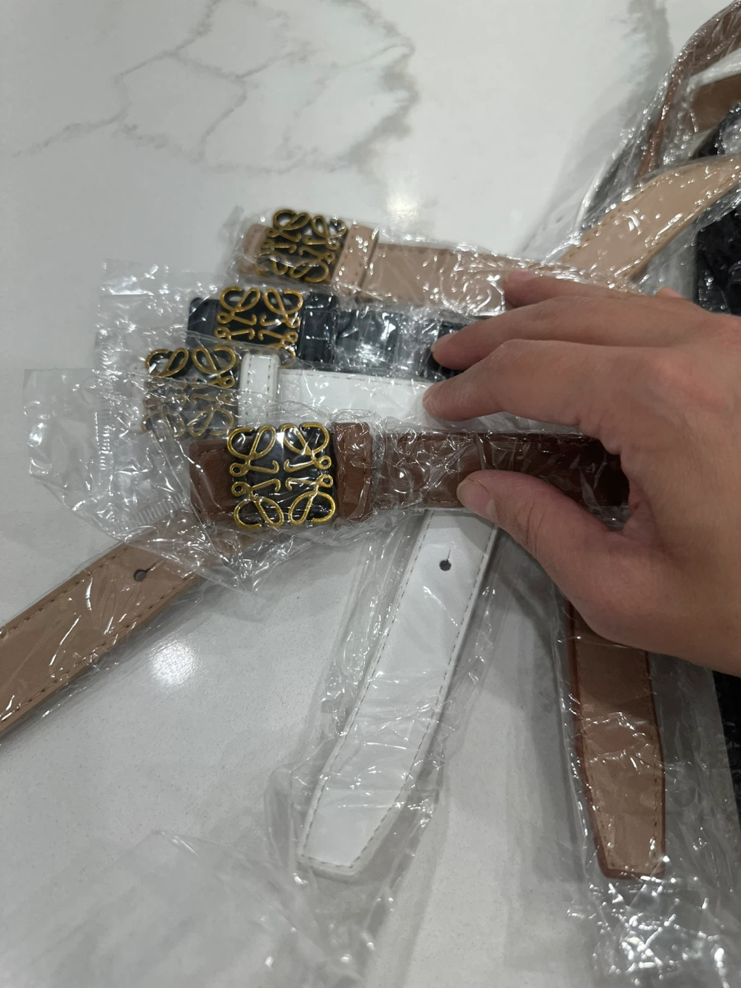 Loewe & YSL Belts - New